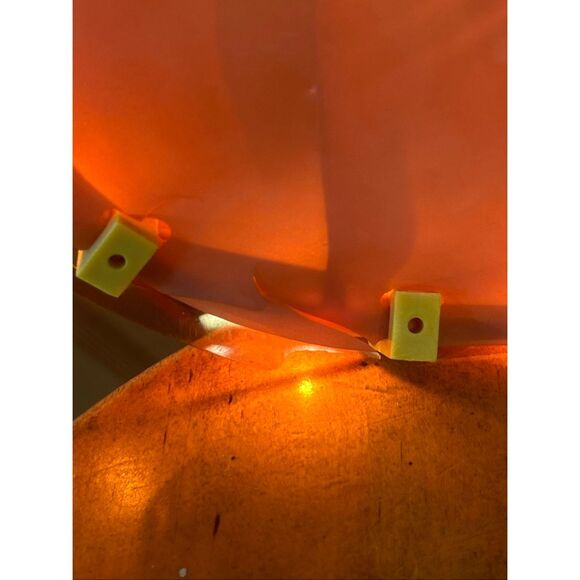 Vintage Halloween 16” Light Sculpture Pumpkin face Jack o Lantern with Box (5525 - Picture 9 of 10